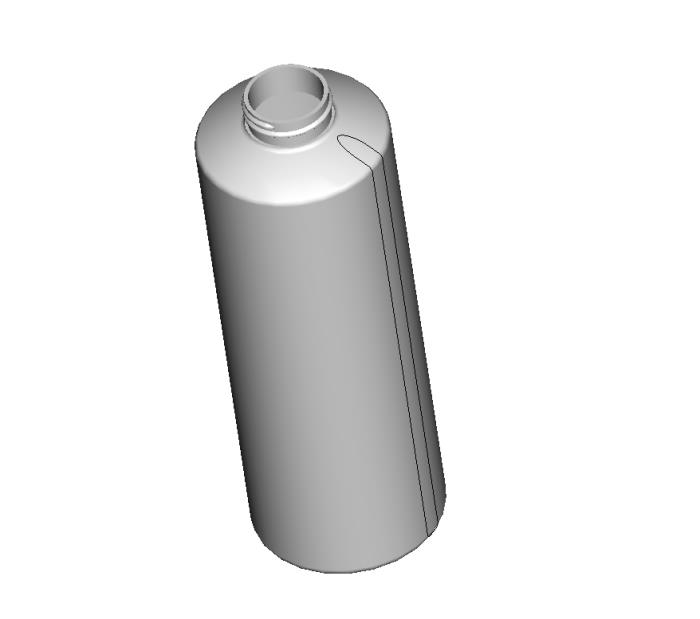 Cylinder with View Stripe