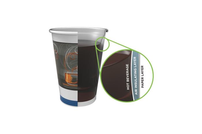 GP PRO's Dixie Foodservice Introduces the Sleeveless Insulair Hot Cup 